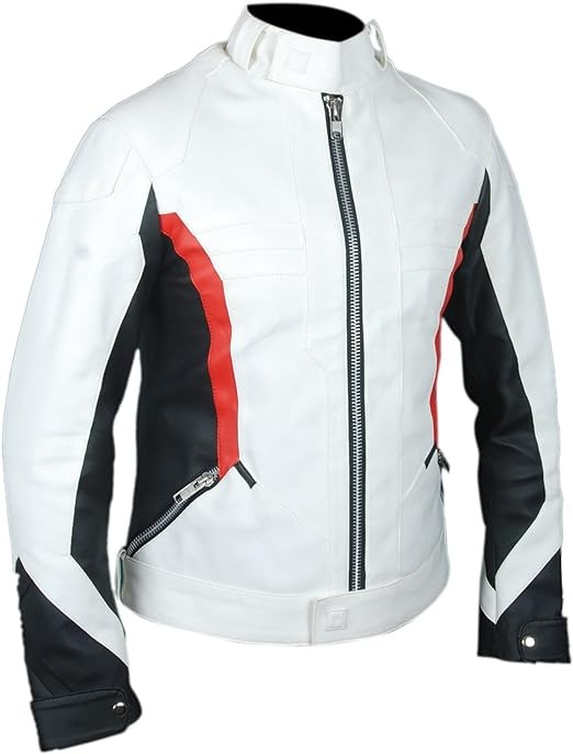 F&H Men's White Gaming Soldier Jacket